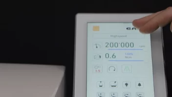 Тачскрін панель управління стоматологічною установкою GALIT