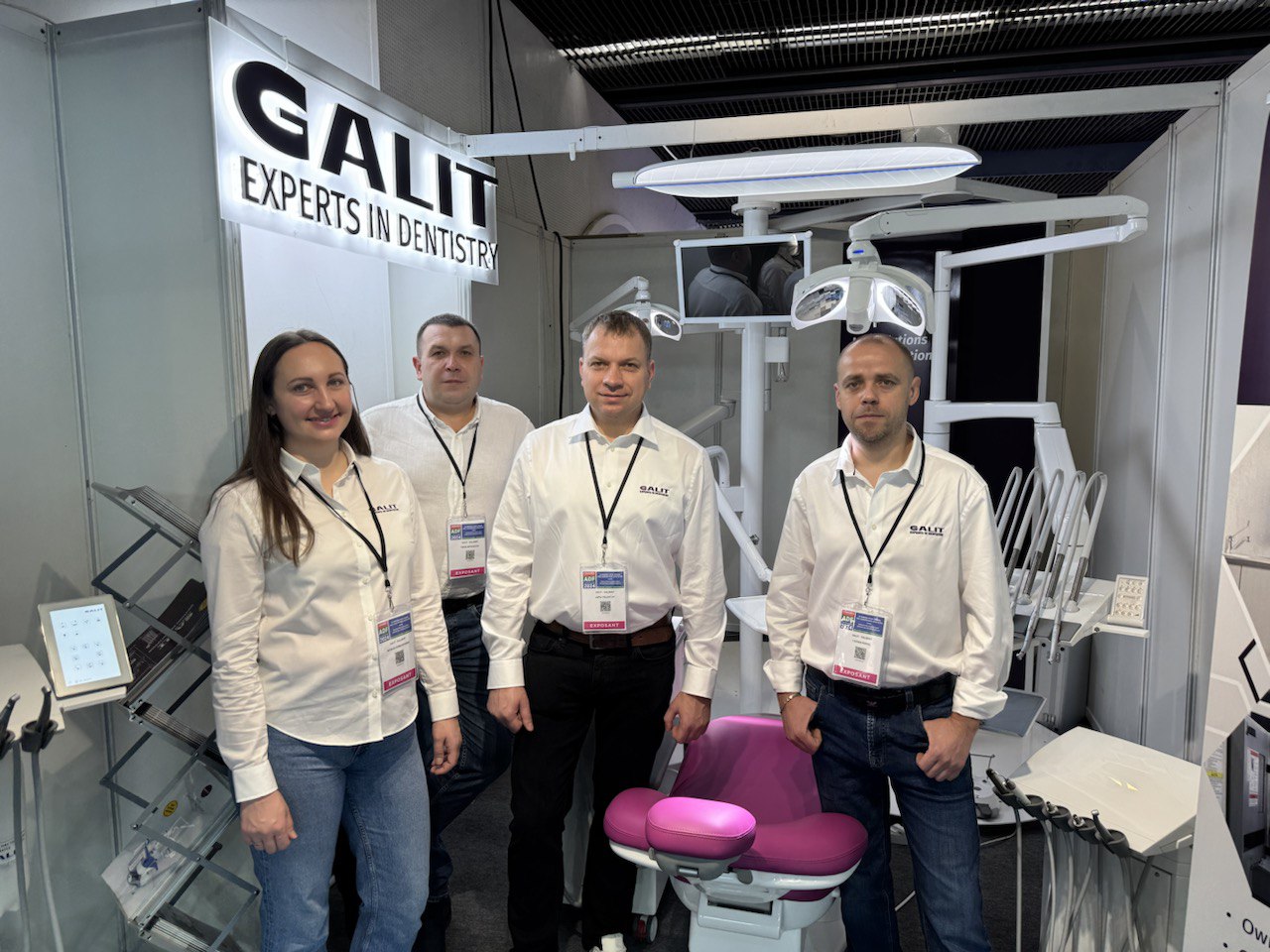 Стоматологічне обладнання GALIT на виставці IDF 2024 у Франції!